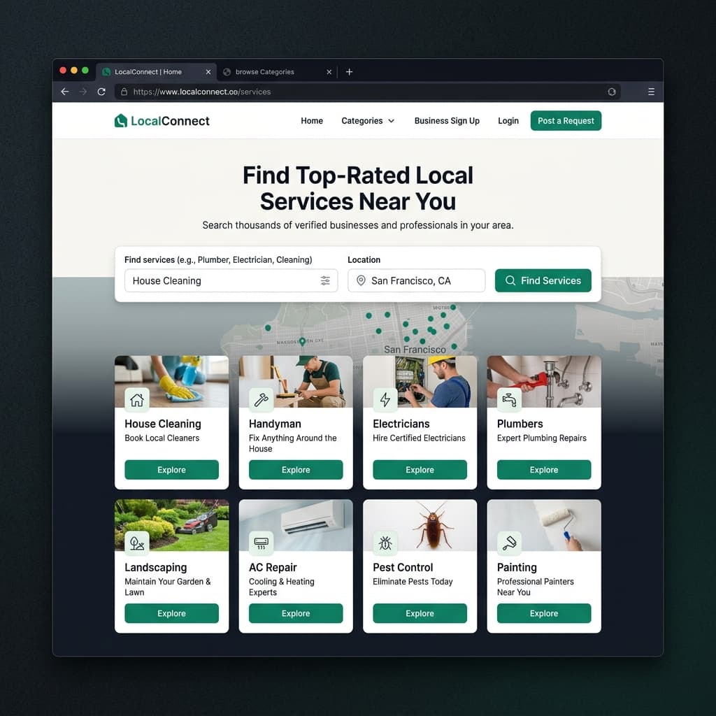Local Services Programmatic Directory